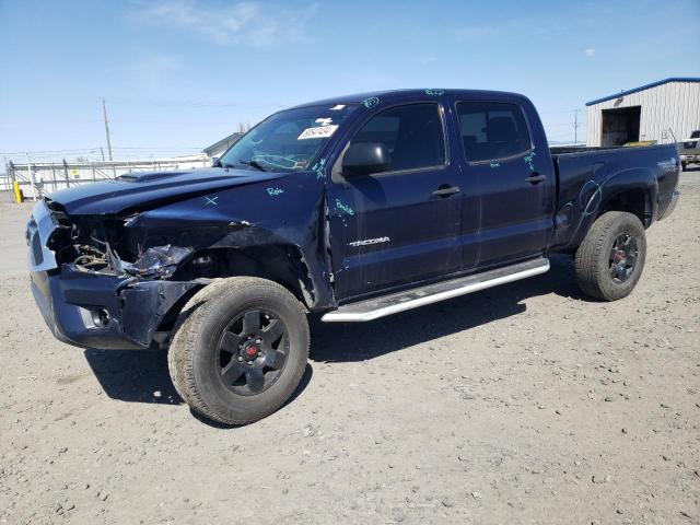 3TMMU4FN7DM060098 - 2013 TOYOTA TACOMA DOUBLE CAB LONG BED BLUE photo 1