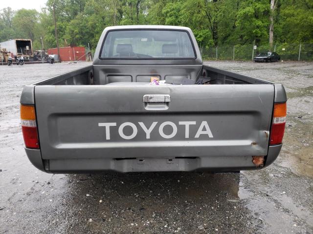 JT4RN93D8K5003262 - 1989 TOYOTA PICKUP 1/2 TON EXTRA LONG WHEELBASE DLX GRAY photo 6