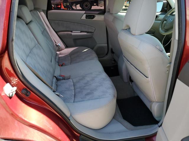 JF2SH6BC8AH780717 - 2010 SUBARU FORESTER XS Bordo foto 10