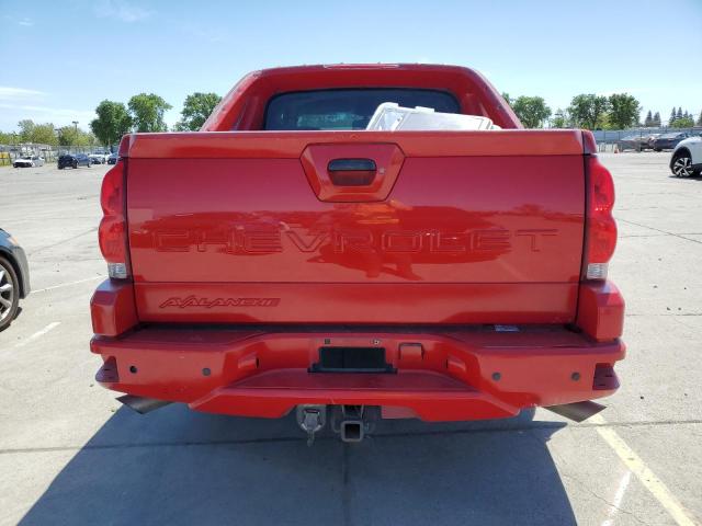3GNEC13T32G129381 - 2002 CHEVROLET AVALANCHE C1500 RED photo 6