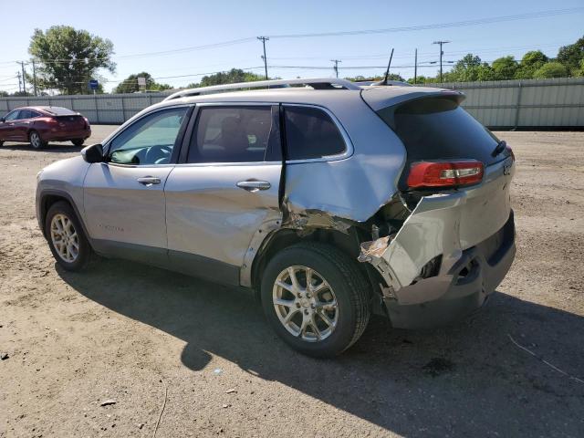 1C4PJLCB5HW623701 - 2017 JEEP CHEROKEE LATITUDE SILVER photo 2