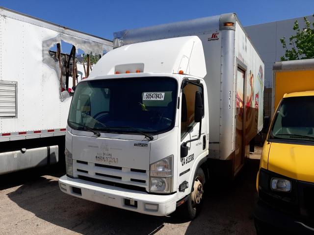 54DC4W1B1CS803215 - 2012 ISUZU NPR HD WHITE photo 1