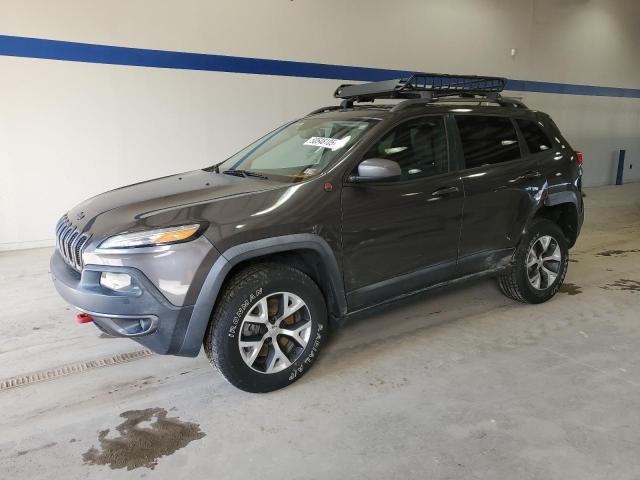 1C4PJMBS6EW188531 - 2014 JEEP CHEROKEE TRAILHAWK GRAY photo 1