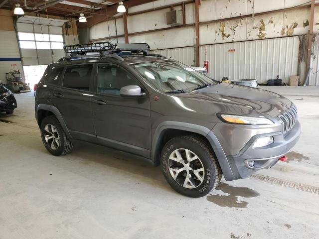 1C4PJMBS6EW188531 - 2014 JEEP CHEROKEE TRAILHAWK GRAY photo 4