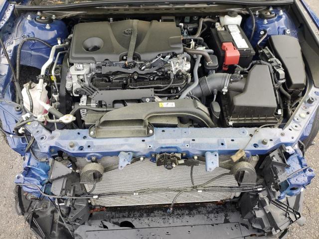 4T1T11BK6PU082099 - 2023 TOYOTA CAMRY SE NIGHT SHADE BLUE photo 11