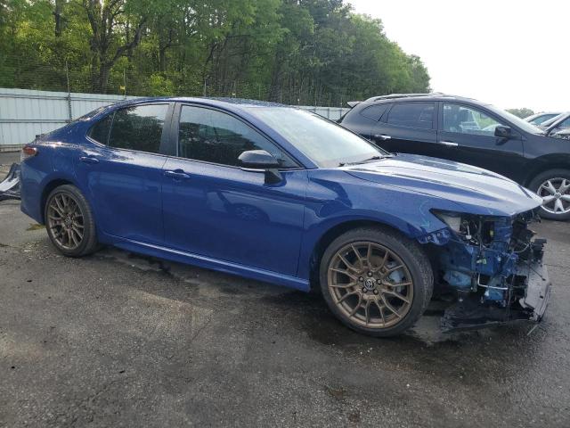 4T1T11BK6PU082099 - 2023 TOYOTA CAMRY SE NIGHT SHADE BLUE photo 4