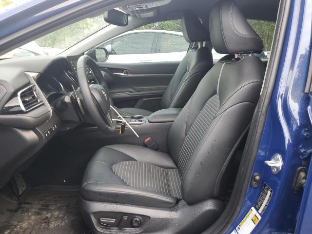 4T1T11BK6PU082099 - 2023 TOYOTA CAMRY SE NIGHT SHADE BLUE photo 7