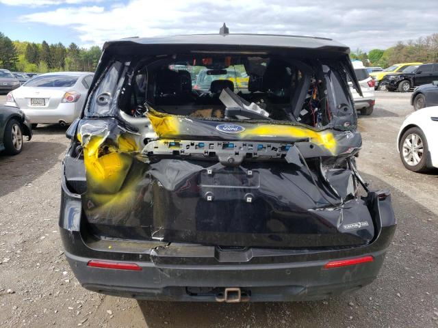 1FM5K8AB7MGA72918 - 2021 FORD EXPLORER POLICE INTERCEPTOR BLACK photo 6