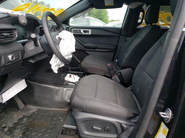 1FM5K8AB7MGA72918 - 2021 FORD EXPLORER POLICE INTERCEPTOR BLACK photo 7