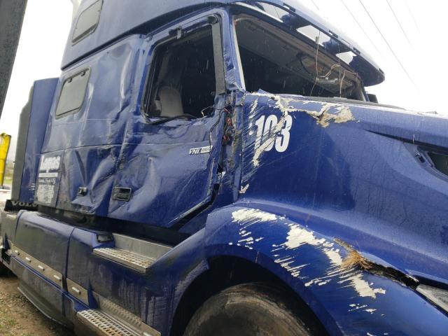 4V4NC9EH4NN302048 - 2022 VOLVO VN VNL BLUE photo 9