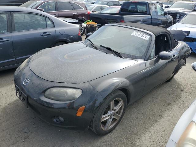 JM1NC25F460111925 - 2006 MAZDA MX-5 MIATA BLACK photo 1