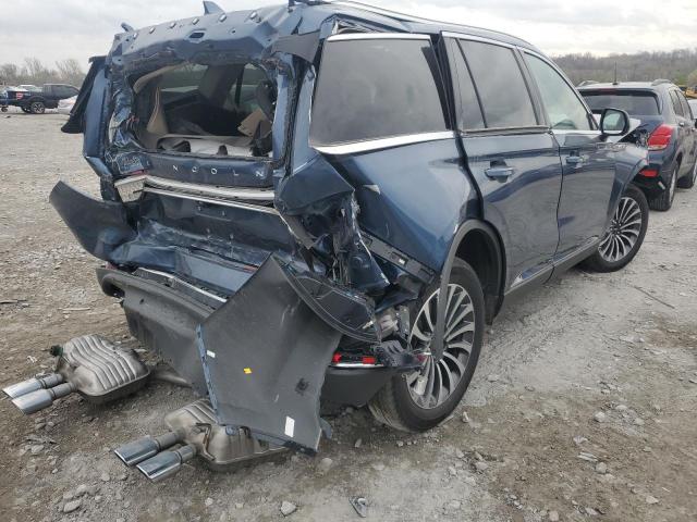 5LM5J7XC0LGL28390 - 2020 LINCOLN AVIATOR RESERVE 蓝色 照片 3