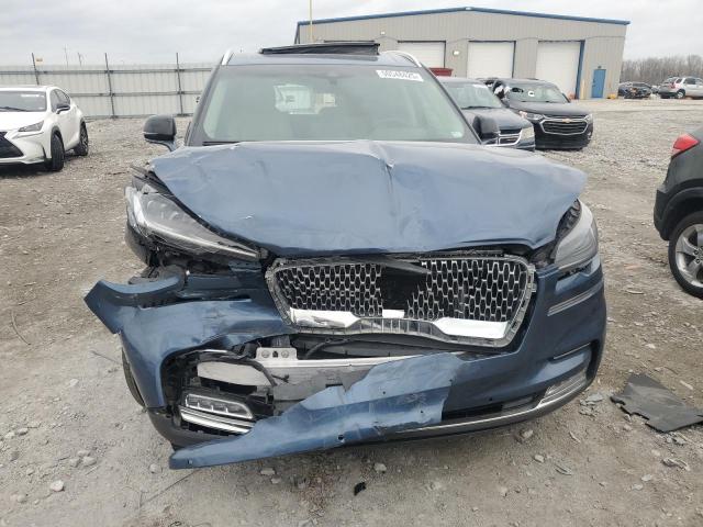 5LM5J7XC0LGL28390 - 2020 LINCOLN AVIATOR RESERVE 蓝色 照片 5