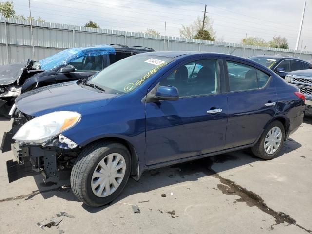 3N1CN7AP1CL913430 - 2012 NISSAN VERSA S BLUE photo 1