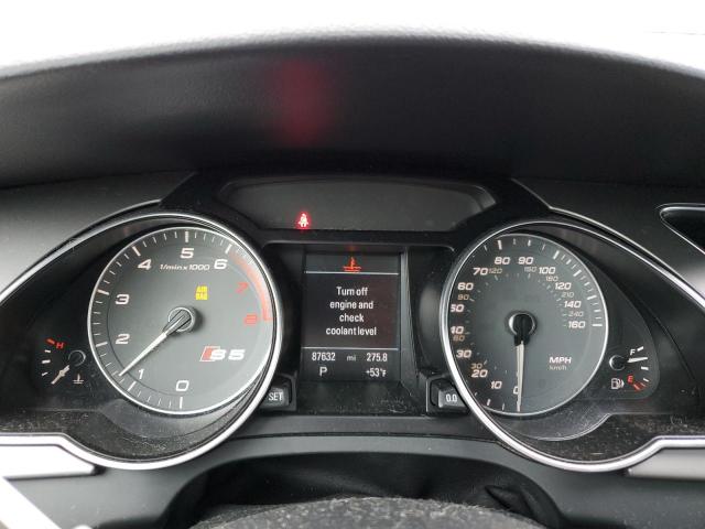 WAUCGAFH9DN010348 - 2013 AUDI S5 PREMIUM PLUS 黑色 照片 9