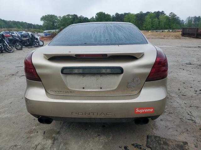 2G2WS522841208304 - 2004 PONTIAC GRAND PRIX GT2 ოქროსფერი ფოტო 6