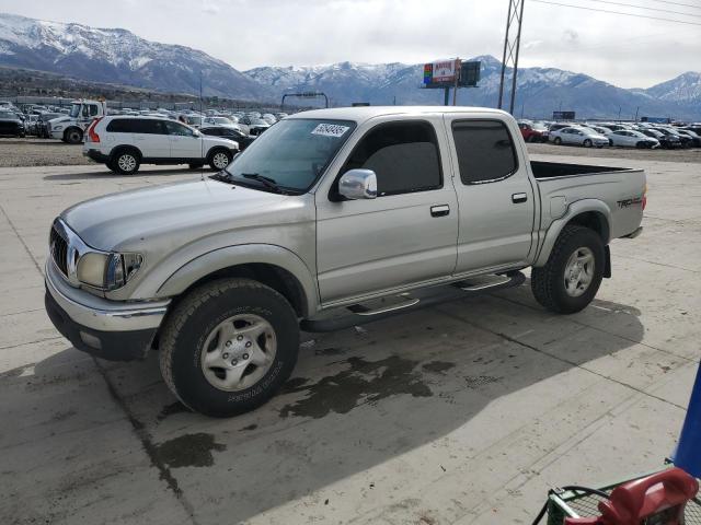 5TEGN92NX3Z158007 - 2003 TOYOTA TACOMA DOUBLE CAB PRERUNNER SILVER photo 1