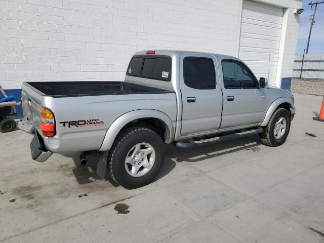 5TEGN92NX3Z158007 - 2003 TOYOTA TACOMA DOUBLE CAB PRERUNNER SILVER photo 3