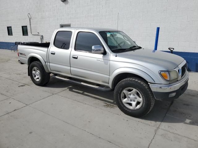 5TEGN92NX3Z158007 - 2003 TOYOTA TACOMA DOUBLE CAB PRERUNNER SILVER photo 4