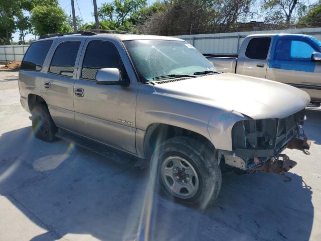 1GKEC13T21R169964 - 2001 GMC YUKON BEIGE photo 4