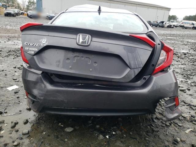 2HGFC2F79JH584463 - 2018 HONDA CIVIC EX GRAY photo 6