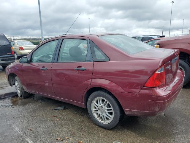 1FAFP34N87W262102 - 2007 FORD FOCUS ZX4 BURGUNDY photo 2