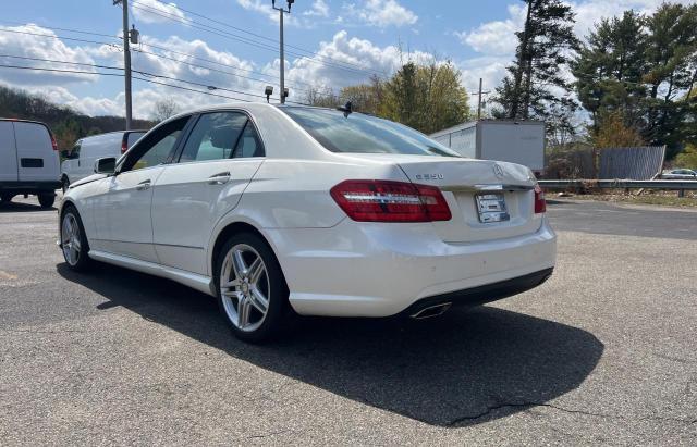 WDDHF9AB4BA387788 - 2011 MERCEDES-BENZ E 550 4MATIC WHITE photo 3