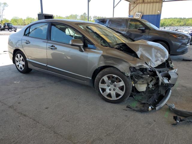 1HGFA16526L077462 - 2006 HONDA CIVIC LX TAN photo 4