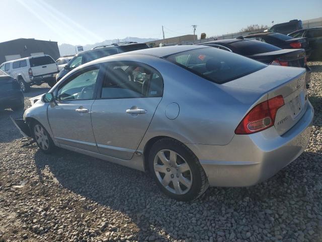 2HGFA16558H349471 - 2008 HONDA CIVIC LX SILVER photo 2