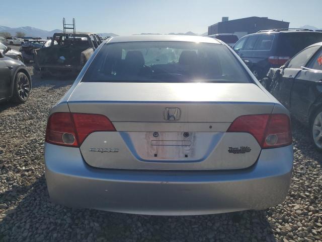 2HGFA16558H349471 - 2008 HONDA CIVIC LX SILVER photo 6