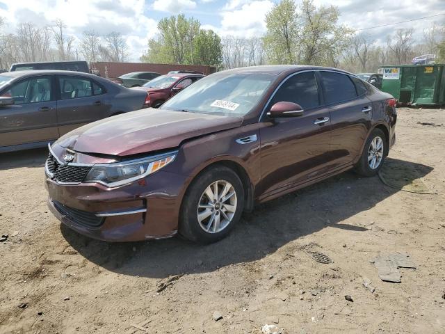 5XXGT4L37JG195677 - 2018 KIA OPTIMA LX BURGUNDY photo 1