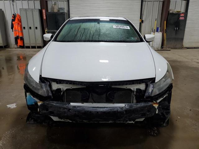 1HGCS1B89BA001971 - 2011 HONDA ACCORD EXL WHITE photo 5