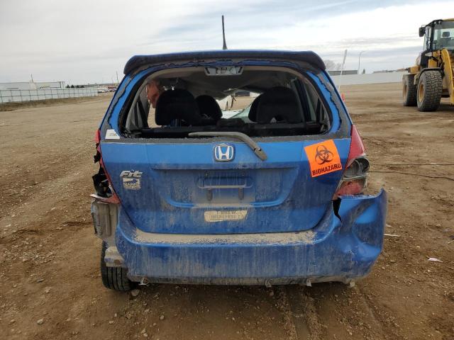 JHMGD38677S066331 - 2007 HONDA FIT S 蓝色 照片 6