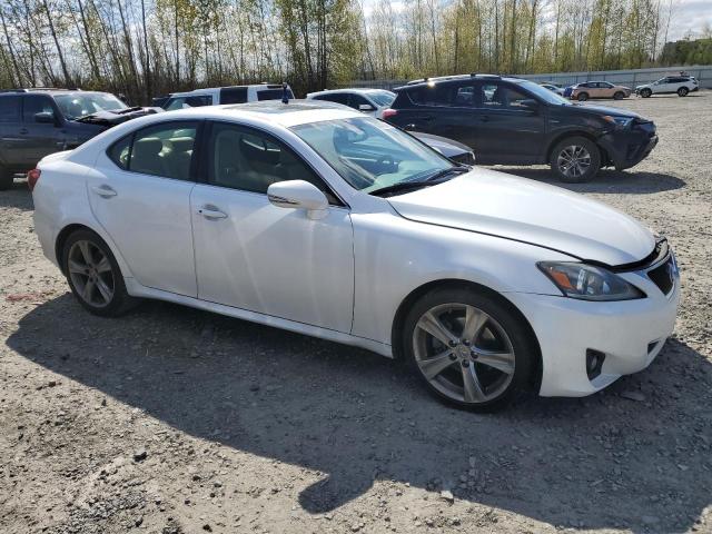 JTHBF5C21D5186057 - 2013 LEXUS IS 250 WHITE photo 4