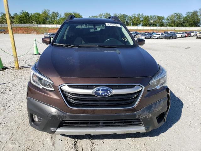 4S4BTALC0L3109424 - 2020 SUBARU OUTBACK LIMITED BROWN photo 5