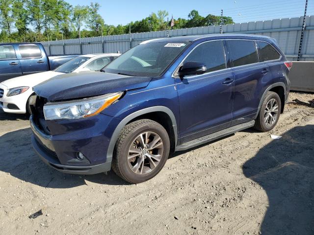 2016 TOYOTA HIGHLANDER XLE, 