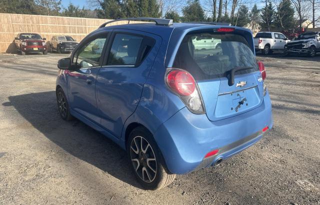 KL8CF6S94EC429943 - 2014 CHEVROLET SPARK 2LT BLUE photo 3