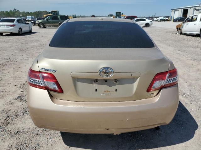 4T1BF3EK0BU222404 - 2011 TOYOTA CAMRY BASE GOLD photo 6