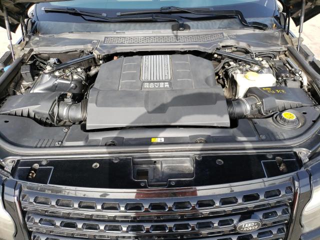 SALGV2EF2DA112171 - 2013 LAND ROVER RANGE ROVE AUTOBIOGRAPHY BLACK photo 12