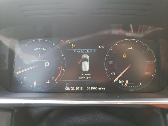 SALGV2EF2DA112171 - 2013 LAND ROVER RANGE ROVE AUTOBIOGRAPHY BLACK photo 9