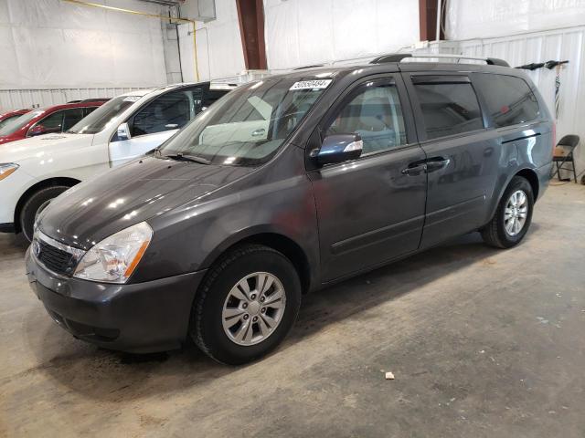 KNDMG4C75C6507703 - 2012 KIA SEDONA LX CHARCOAL photo 1