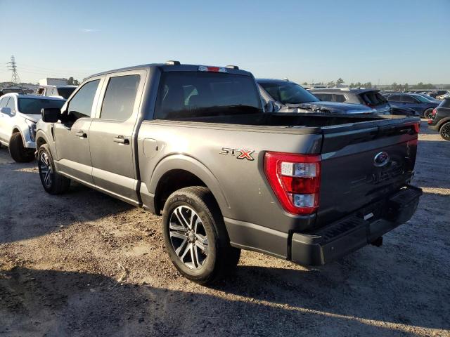 1FTEW1CP5PKD93723 - 2023 FORD F150 SUPERCREW GRAY photo 2