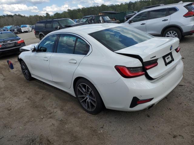 3MW5R7J03L8B34298 - 2020 BMW 330XI WHITE photo 2