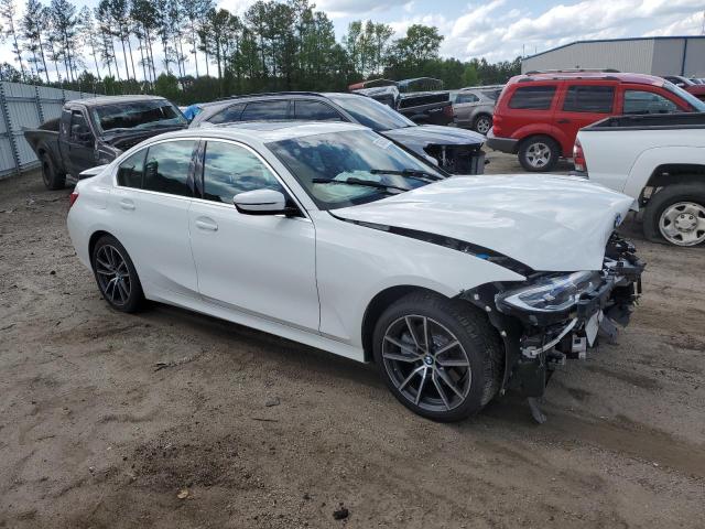 3MW5R7J03L8B34298 - 2020 BMW 330XI Biały zdjęcie 4