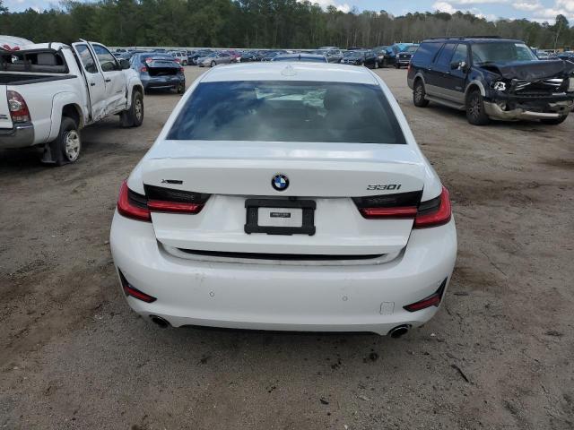 3MW5R7J03L8B34298 - 2020 BMW 330XI WHITE photo 6