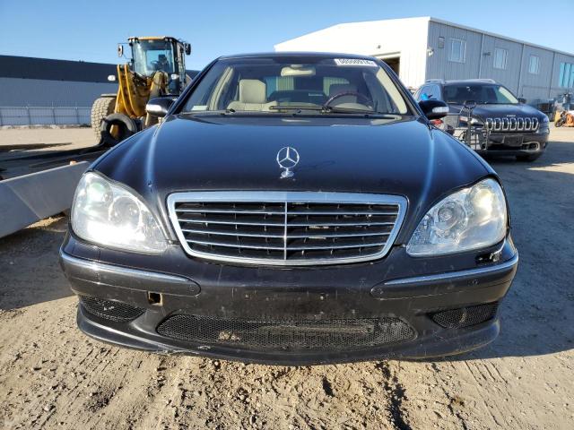 WDBNG84J53A345329 - 2003 MERCEDES-BENZ S 500 4MATIC BLACK photo 5