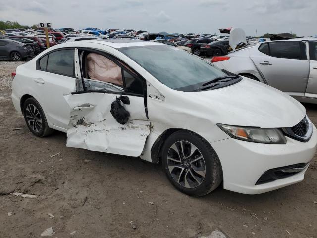 19XFB2F81EE027946 - 2014 HONDA CIVIC EX WHITE photo 4