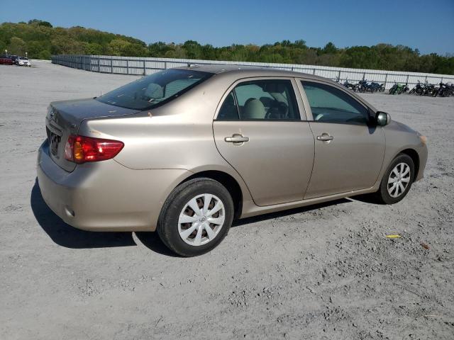 1NXBU40E69Z073441 - 2009 TOYOTA COROLLA BASE TAN photo 3