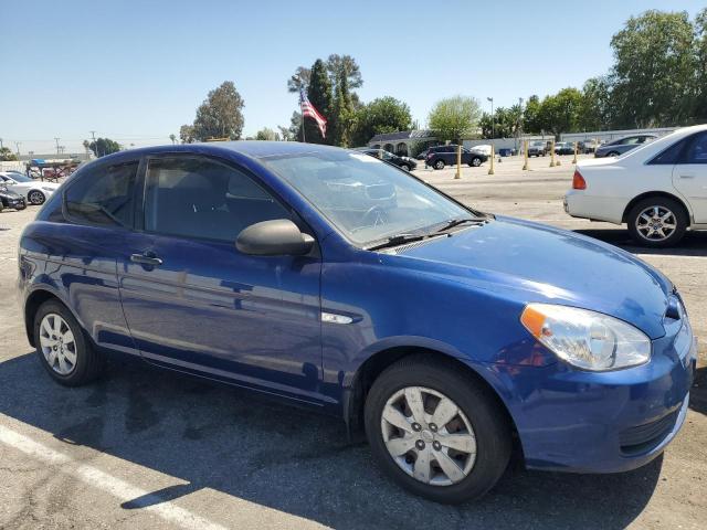 KMHCM36C49U109373 - 2009 HYUNDAI ACCENT GS BLUE photo 4