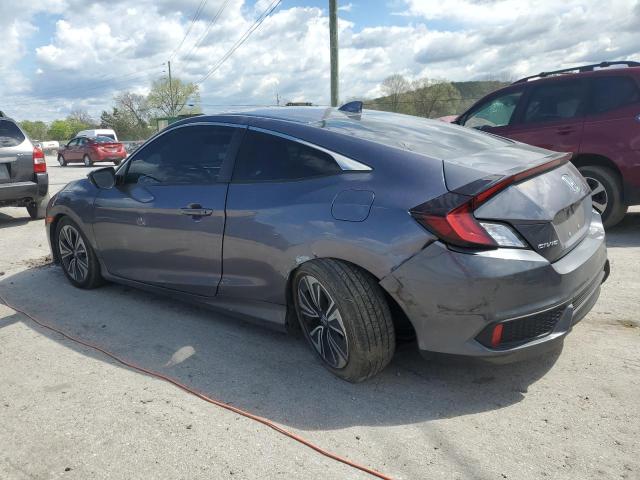 2HGFC3B75GH352222 - 2016 HONDA CIVIC EXL ნაცრისფერი ფოტო 2